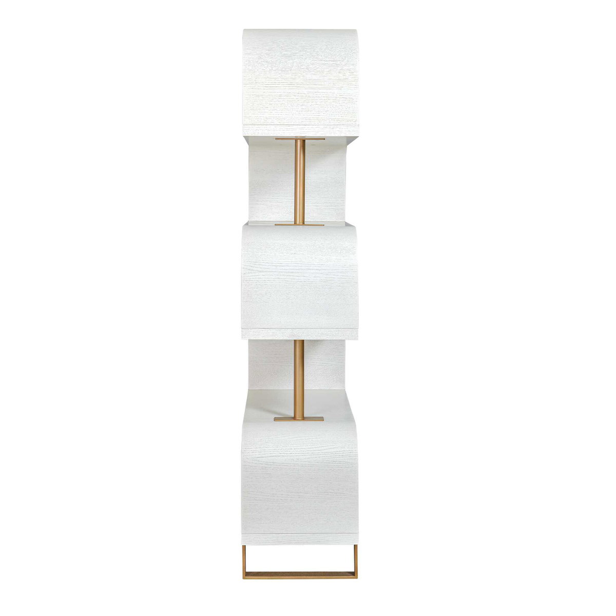Bia White Etagere, Furniture by Uttermost, 32" width x 80" height x 16" depth View 5