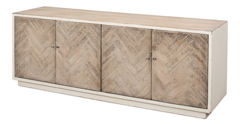 Amalia Tv Stand  Antique White