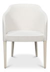 Occasional Contemporary Chair,Lime White, Accent Chair by Sarreid, 24" length x 23" width x 32" height thumbnail 2