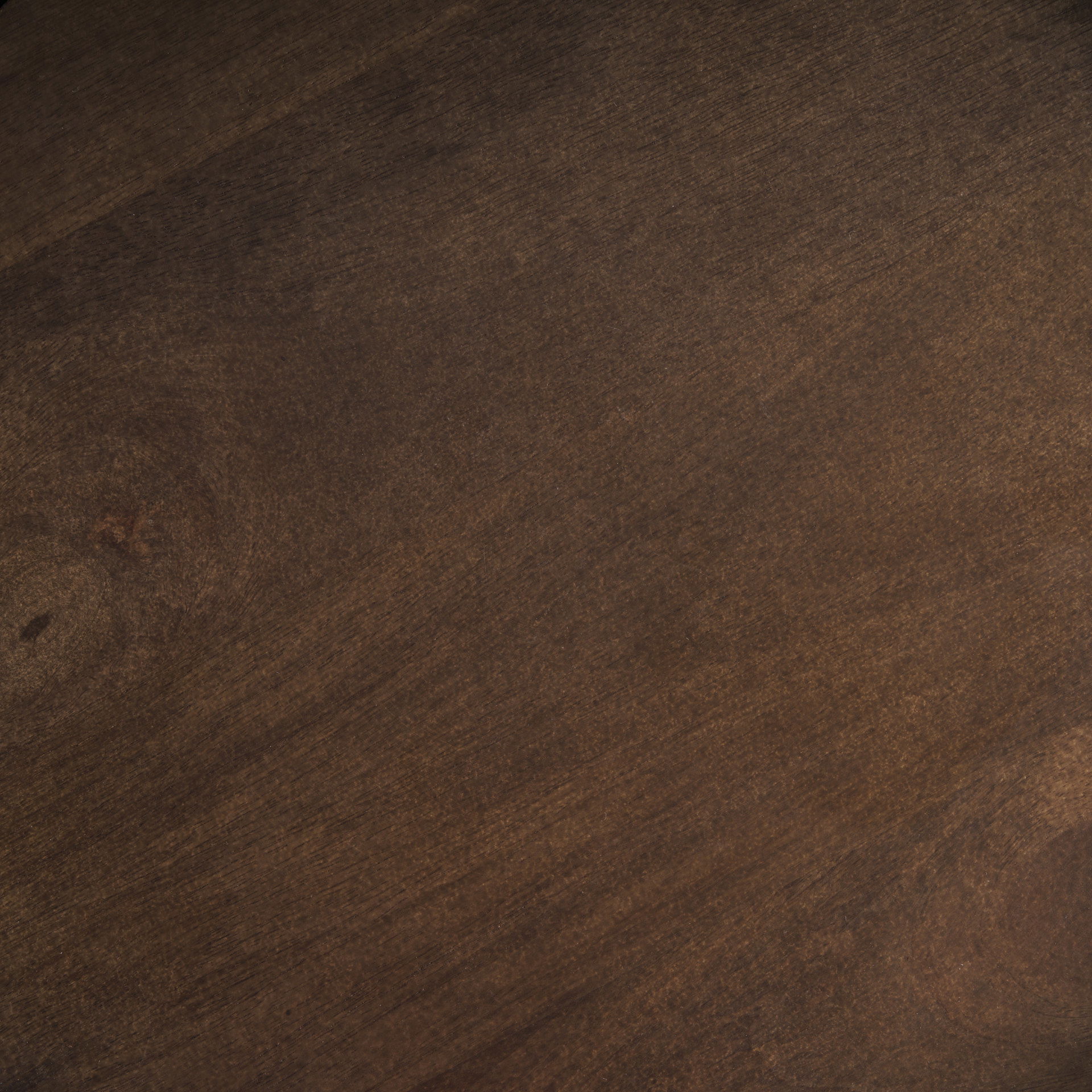 Varden Matte Black Metal with Dark Brown Wood Top Nesting Accent Tables, Side & End Table by Mercana, 18" length x 18" width x 21" height View 3