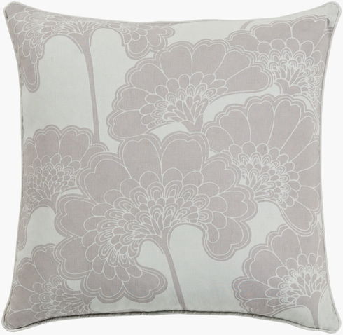 Japanese Floral Lumbar Pillow