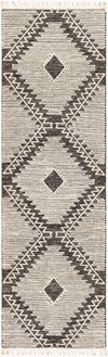 Bedouin Handmade Rug, by Surya, 8' length x 2'6" width thumbnail