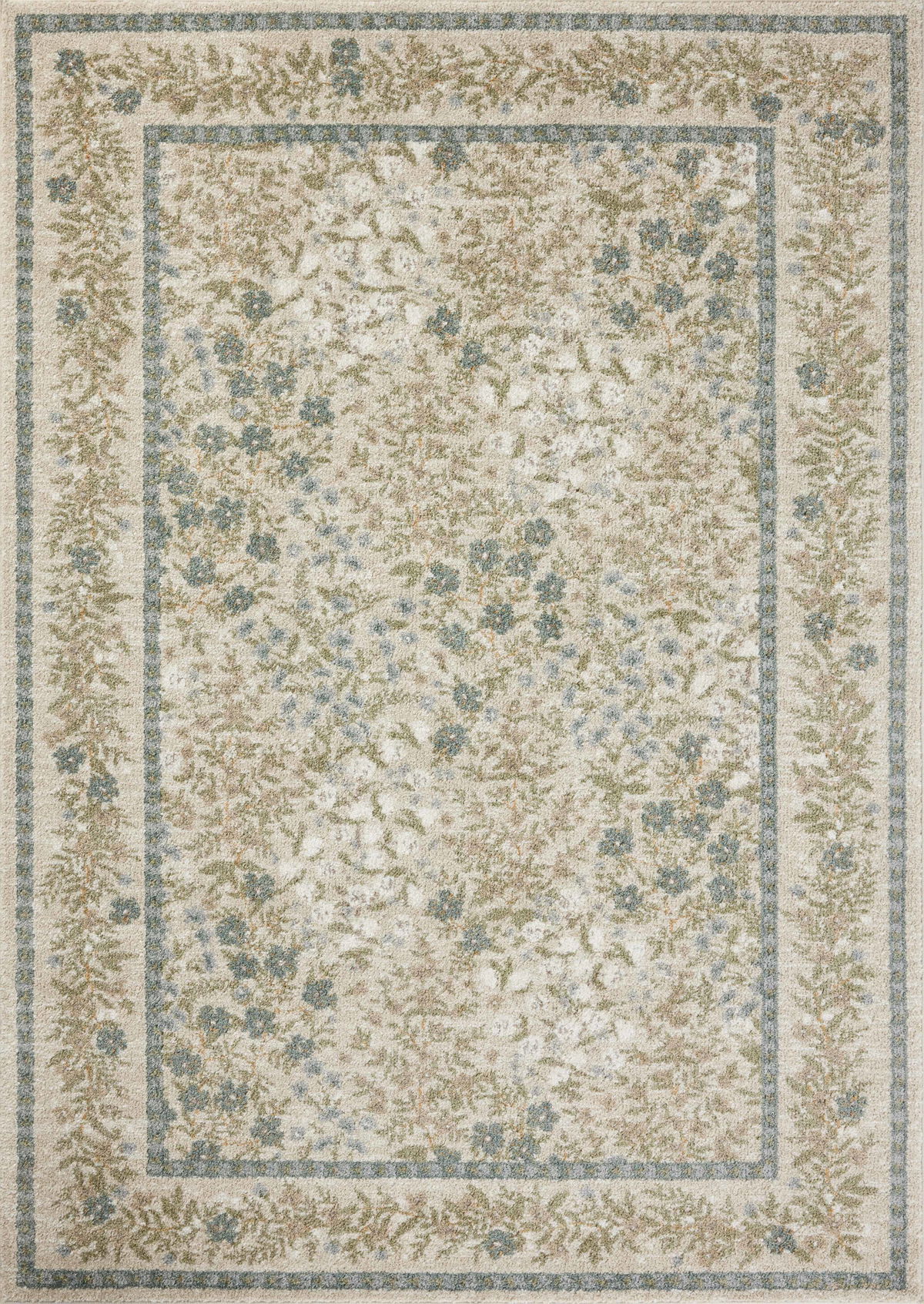 Rifle Paper Co. x Loloi Laurel Rug, 2'8" length x 8' width View 1
