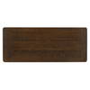 Wilson Dining Table Small Warm Brown, by Moe's Home, 98" width x 30" height x 40" depth thumbnail 3