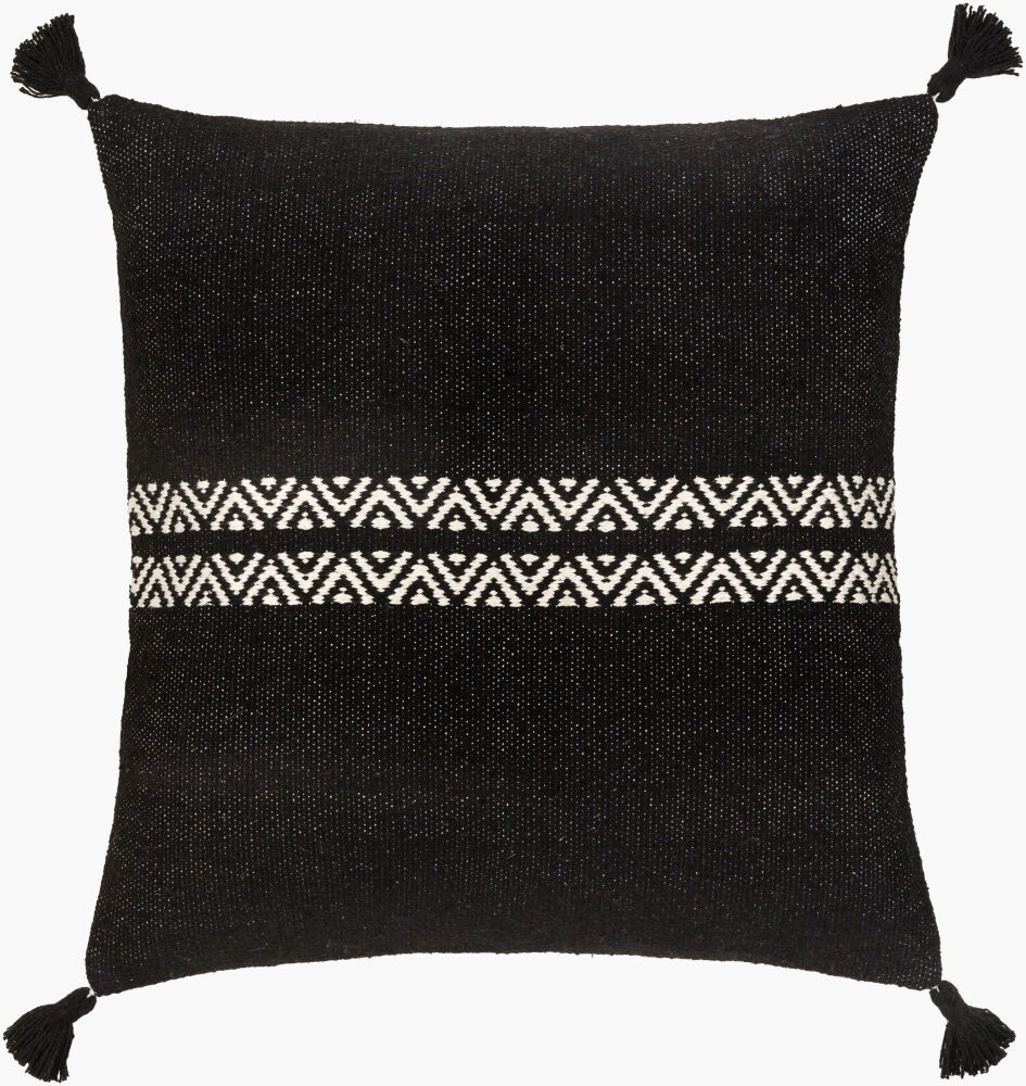Josie Lumbar Pillow Down, Decorative Pillow by Surya, 14" length x 22" width