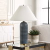 Mayetta Deep Blue Table Lamp, by Uttermost, 19.5" width x 27.75" height x 19.5" depth thumbnail 4