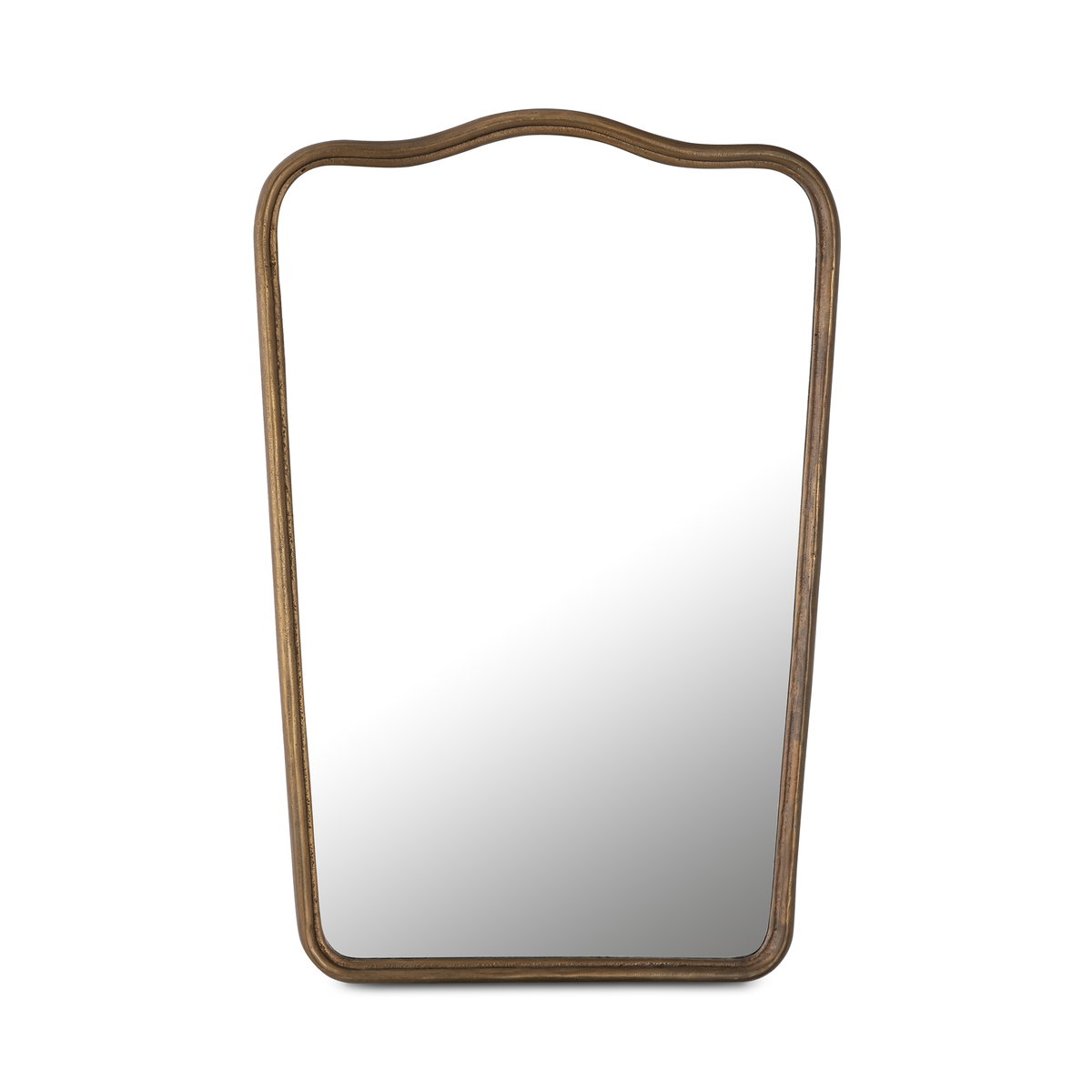 Keyes Mirror Brass, by Moe's Home, 24" width x 36" height x 2" depth View 1