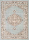 Germili Machine Woven Rug, by Surya, 1'3.75" length x 1'3.75" width thumbnail
