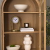Marian  Gold Studded Table Clock, by Mercana, 7.48" length x 5.71" width x 12.99" height thumbnail 5