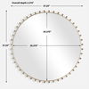 Avelyne Round Mirror thumbnail 2