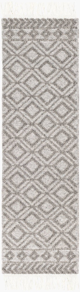 Farmhouse Tassels Handmade Rug, by Surya, 8' length x 2'6" width