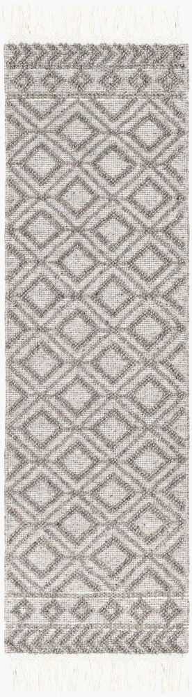 Farmhouse Tassels Handmade Rug large image 