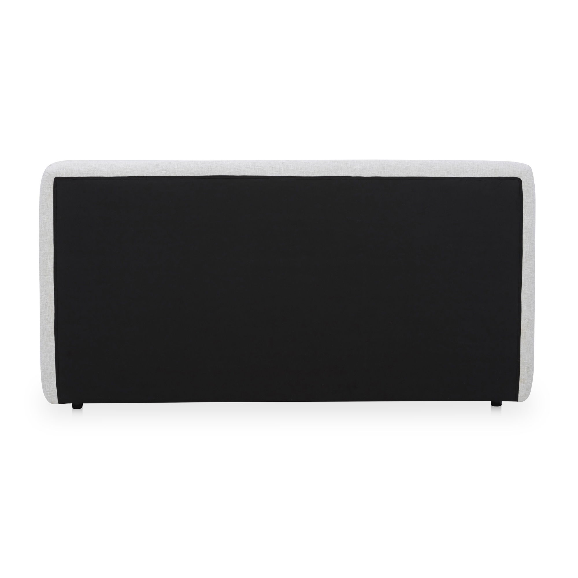 Tory King Bed Pebble, by Moe's Home, 92.5" width x 46.75" height x 95" depth View 5