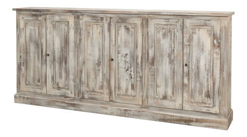 Bellagio Sideboard, 96",Grey Oak
