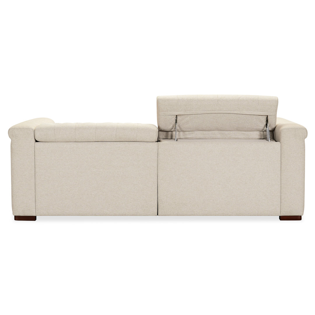 SS Loveseat, Sofas & Sectional by Hooker Furniture, 89.5" width x 28.75" height x 43" depth View 7