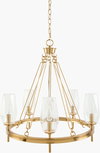 Merivelle Chandelier, by Surya, 25" length x 25" width x 26" height thumbnail