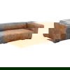 Bolton Sofa Open Road Brown Leather thumbnail 1