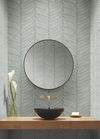 Luminous Leaves Spa & Silver Wallpaper thumbnail 2