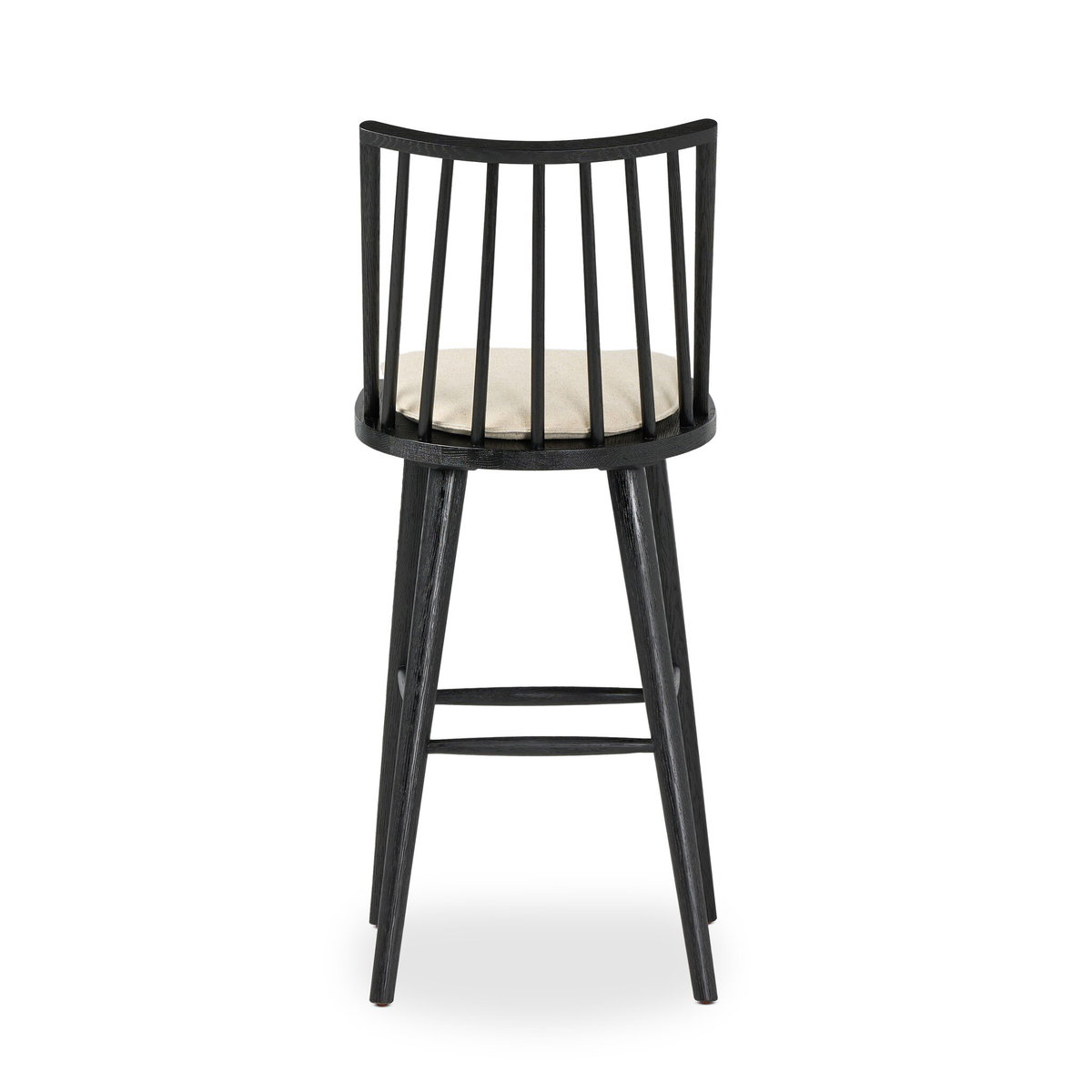 Lewis Windsor Bar + Counter Stool, Counter & Bar Stool by Four Hands, 18.5" width x 44.5" height x 21.25" depth View 5