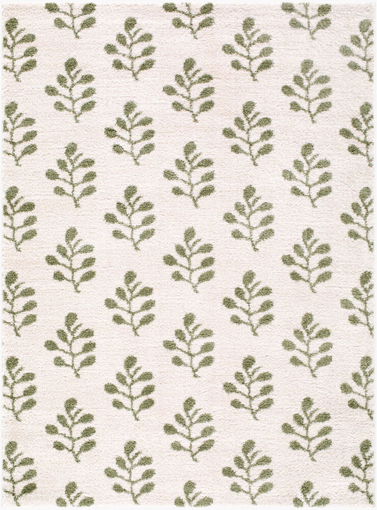 Rivoli Machine Woven Rug, by Surya, 6'11.86" length x 5'2.99" width