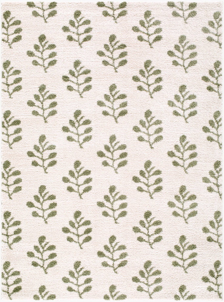 Rivoli Machine Woven Rug, by Surya, 6'11.86" length x 5'2.99" width