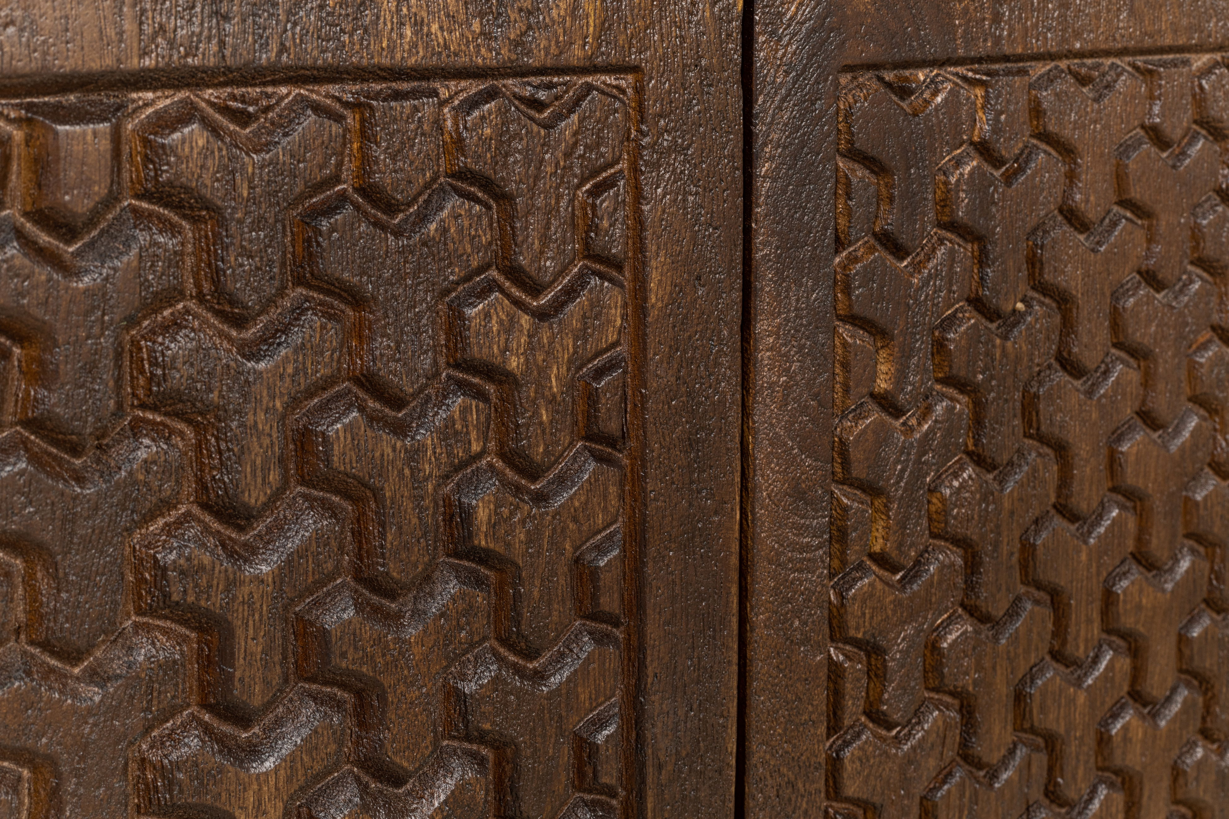 Battle Chainmail 4 Door Sideboard large image 