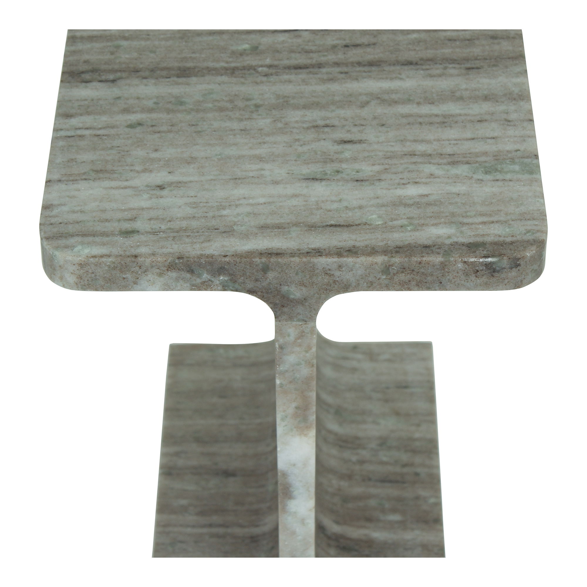 Tullia Accent Table Taupe, Side & End Table by Moe's Home, 15" width x 18" height x 12" depth View 5