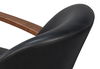 Pindar Armchair, Onyx Black Leather thumbnail 1