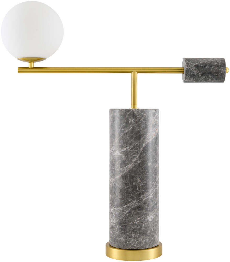 Oslin Accent Table Lamp, by Surya, 6" width x 25" height