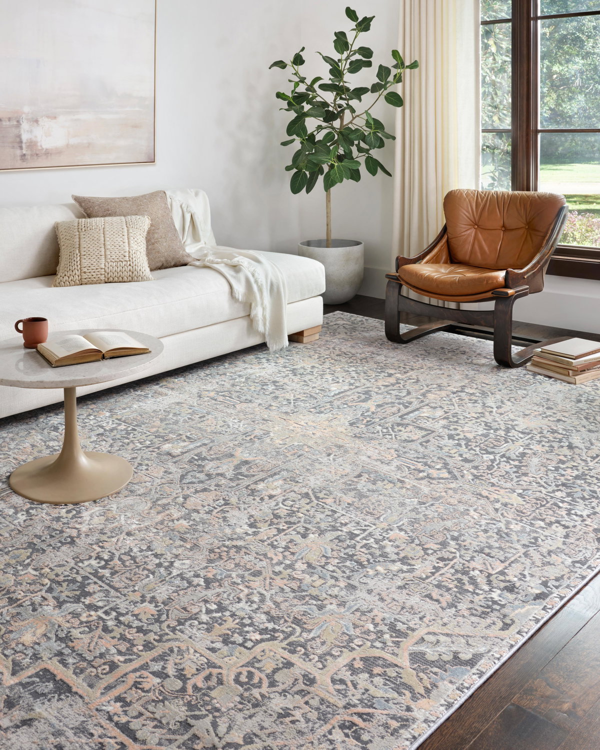 Loloi Lucia Rug, 2' length x 3' width View 3