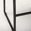 Givens Low Back 26in Seat Counter Stool | Black Wood with Black Metal, Counter & Bar Stool by Mercana, 14.1" length x 15.8" width x 26" height thumbnail 11