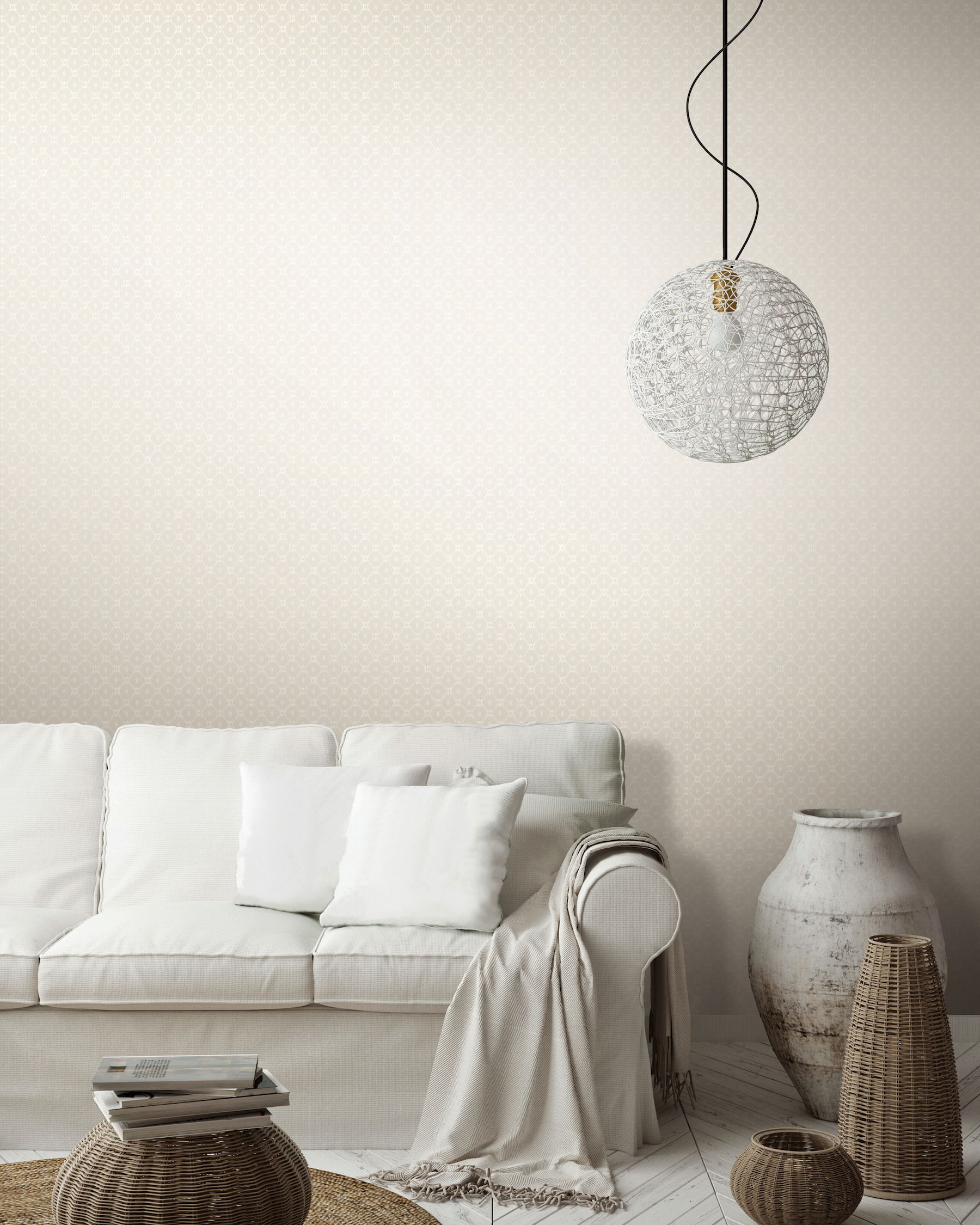 Fretwork Berry Wallpaper large image 