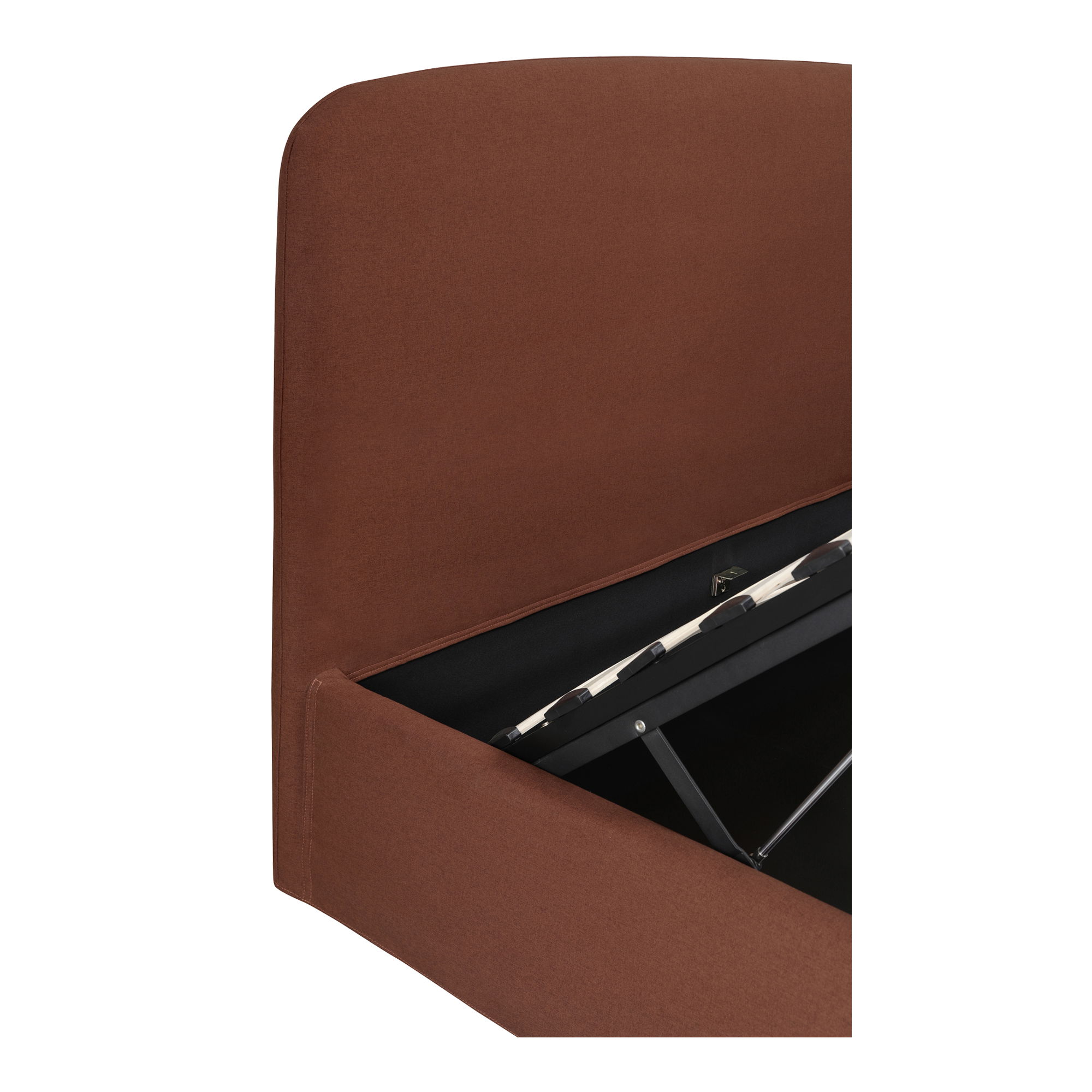 Joan Queen Storage Bed Rust large image 