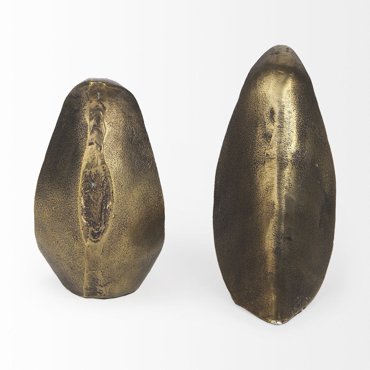 Dover (Set of 2) 15L x 4W Gold Aluminum Dove Bookends, by Mercana, 14.57" length x 3.74" width x 2.76" height View 9