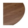 Otago 47in Round Dining Table Walnut thumbnail 4