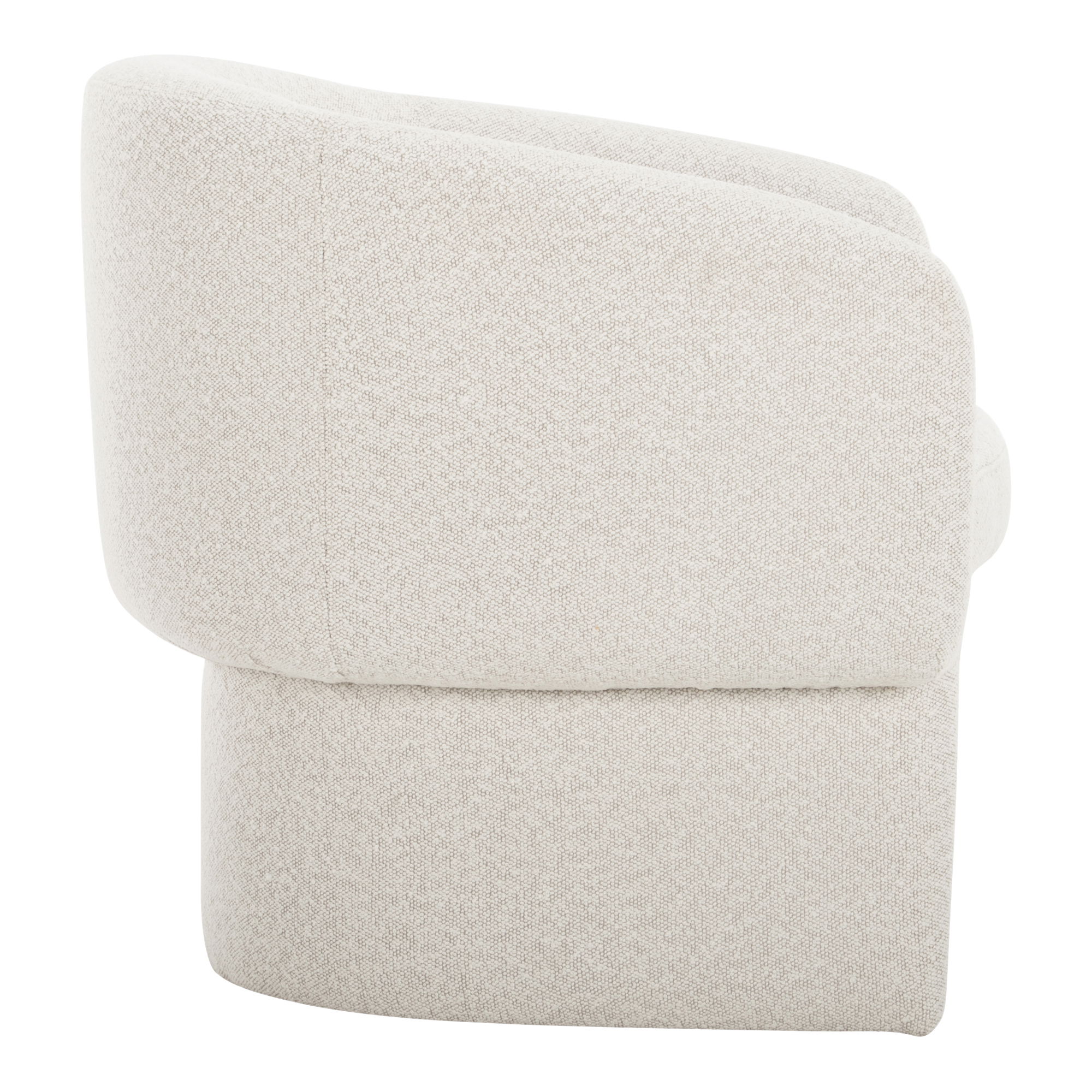 Franco Chair Oyster, Accent Chair by Moe's Home, 27.5" width x 27.5" height x 28" depth View 3