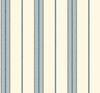 Blue & White Ralph Stripe Wallpaper, by York Wall, 27' length x 2'3" width x 0.02" depth thumbnail