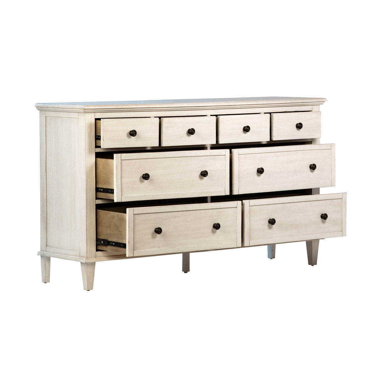 Lugano Dresser, by Dovetail, 66" width x 38" height x 19" depth View 5