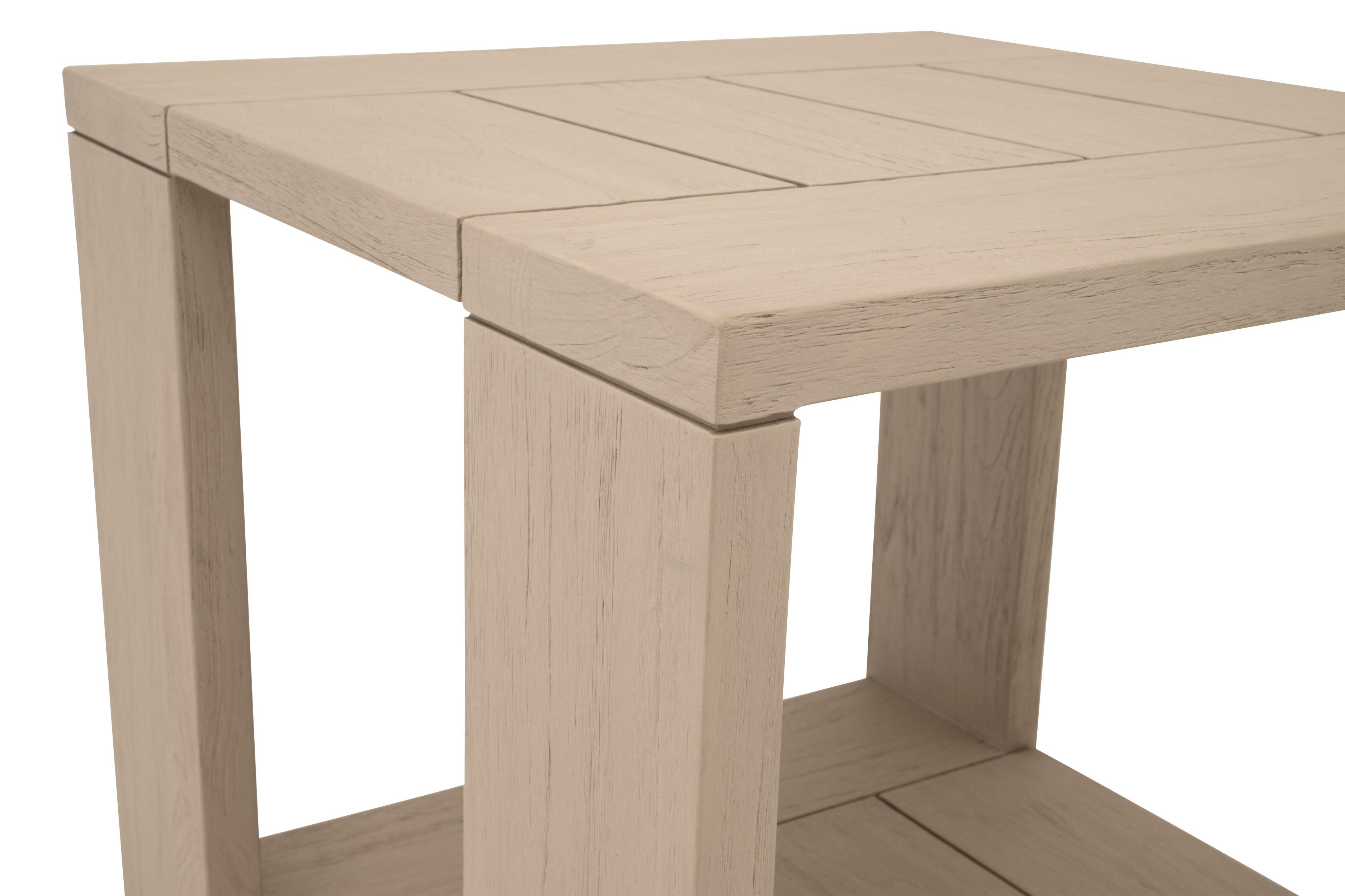Sur Outdoor End Table, Side & End Table by Essentials for Living, 22.75" width x 22.5" height x 22.75" depth View 6