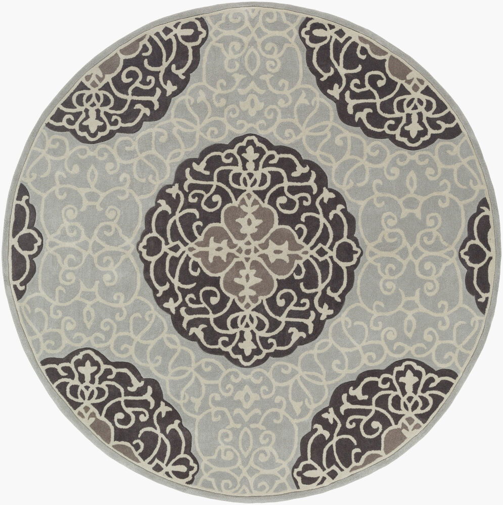 Cosmopolitan Handmade Rug, by Surya, 8' length x 8' width