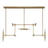 Cadre 14 Light Modern Linear Pendant, by Uttermost, 46" width x 19" height x 8" depth thumbnail 5