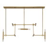 Cadre 14 Light Modern Linear Pendant, by Uttermost, 46" width x 19" height x 8" depth thumbnail 5