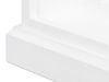 Open Shelf Bookcase, Cortina White, Shelving & Bookcase by Sarreid, 35" length x 16" width x 78" height thumbnail 7