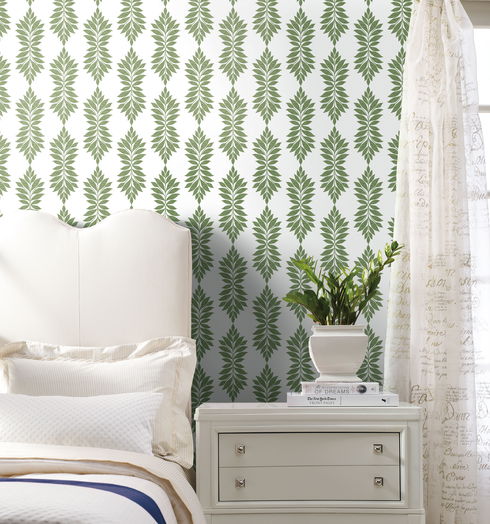 Broadsands Botanica Green Peel & Stick Wallpaper