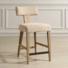 Elysian Sand Counter Stool, Furniture by Uttermost, 18.5" width x 37.5" height x 22" depth thumbnail 4