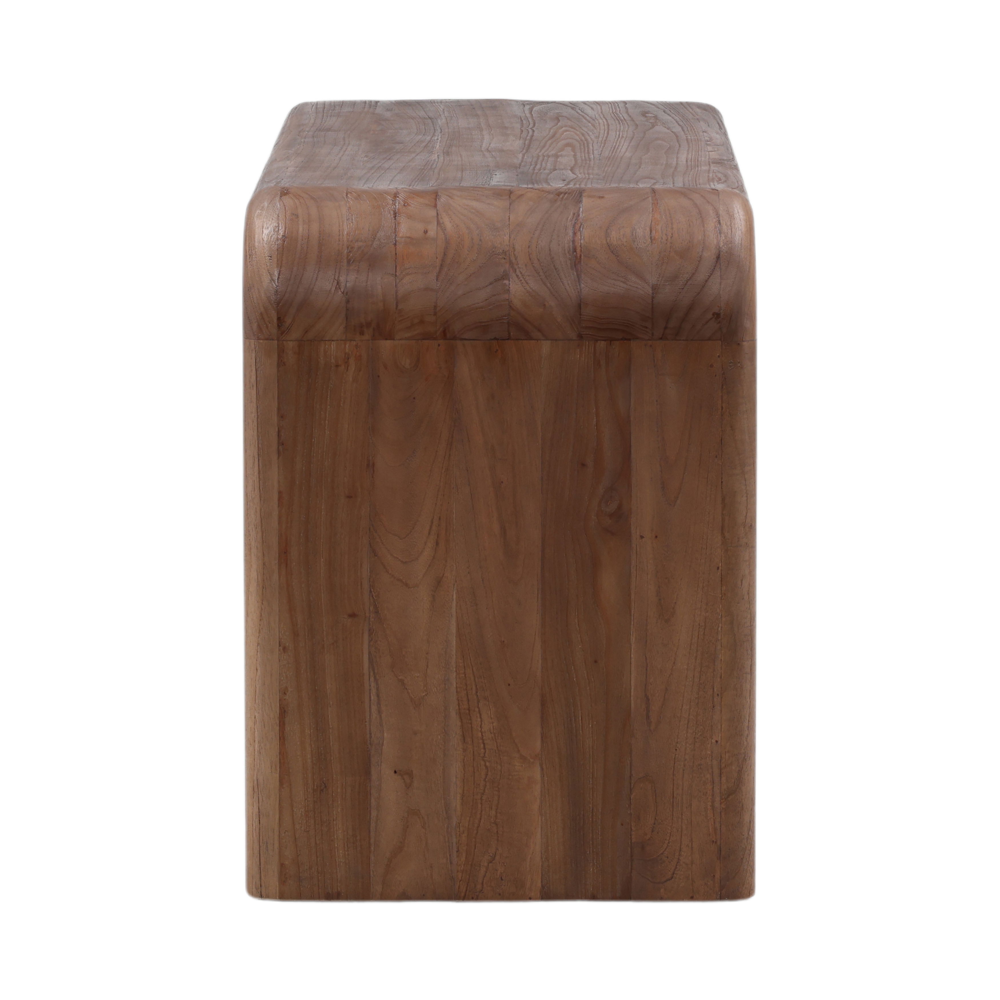 Wynne Desk Brown, by Dovetail, 55" width x 30.31" height x 22" depth View 3