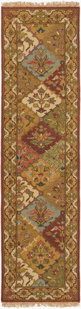 Soumek Handmade Rug, by Surya, 10' length x 2'6" width