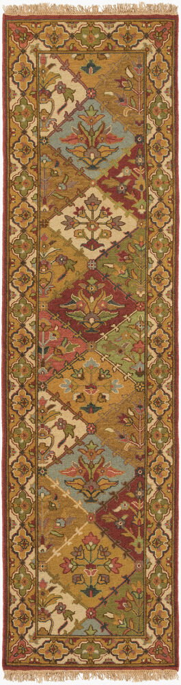 Soumek Handmade Rug, by Surya, 10' length x 2'6" width