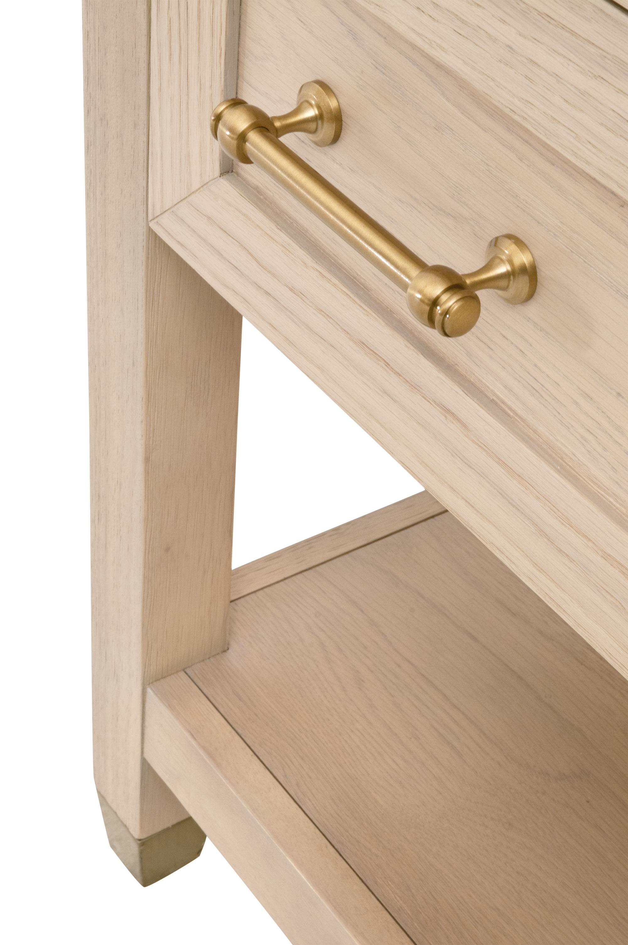 Stella 1-Drawer Nightstand large image 