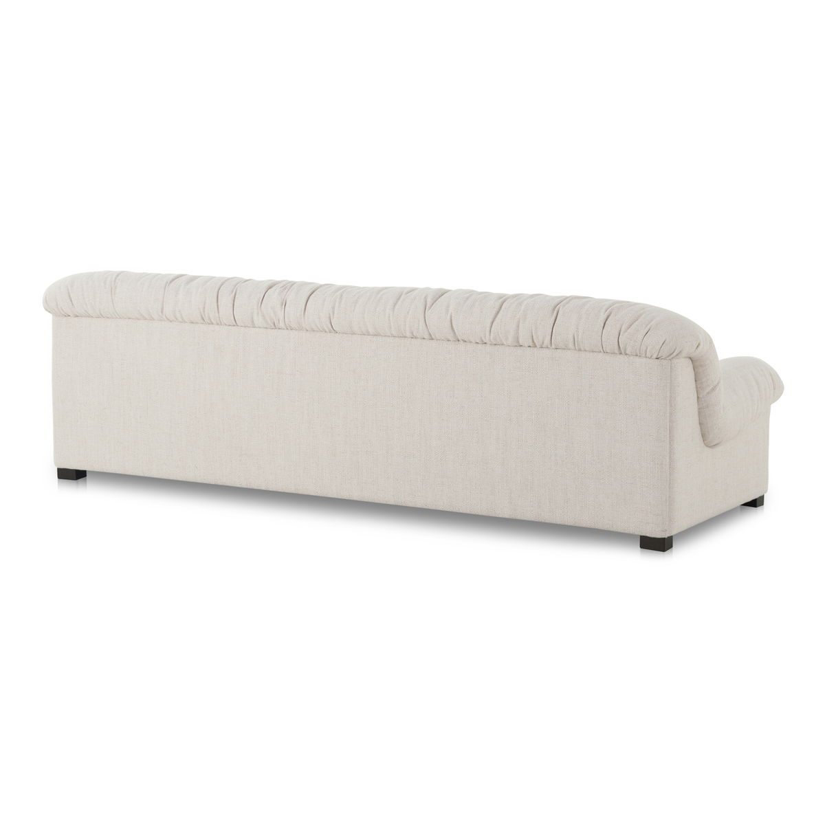 Halston Sofa Flecked Oat, Sofas & Sectional by Moe's Home, 86.6" width x 27.5" height x 39.3" depth View 3